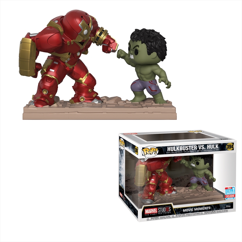 Avengers 2: Age of Ultron - Hulk vs Hulkbuster Movie Moments NYCC 2018 Exclusive Pop! Vinyl [RS]/Product Detail/Movies
