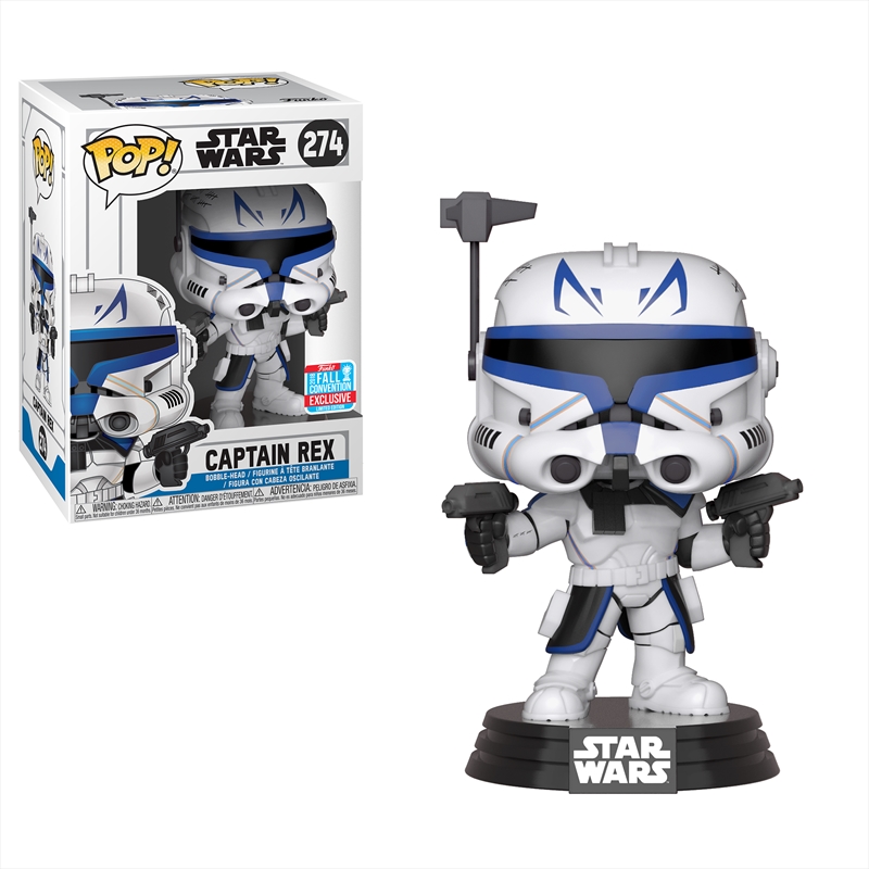 Star Wars: Clone Wars - Captain Rex NYCC 2018 Exclusive Pop! Vinyl [RS]/Product Detail/Movies