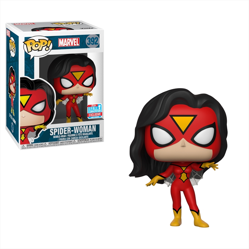 Spider-Man - Spider-Woman Classic NYCC 2018 Exclusive Pop! Vinyl [RS]/Product Detail/Movies