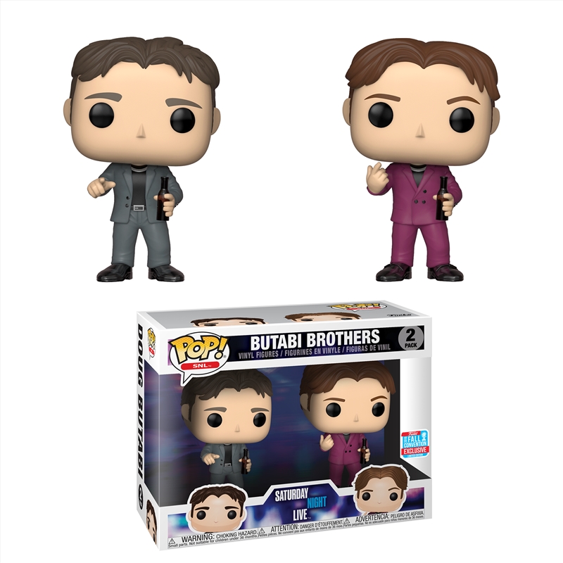 Saturday Night Live - Doug & Steve Butabi Brothers NYCC 2018 Exclusive Pop! Vinyl 2-pack [RS]/Product Detail/Convention Exclusives