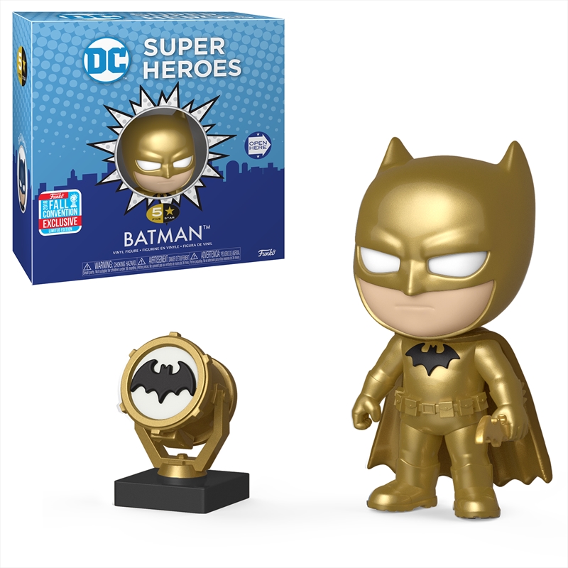 Batman - Batman Golden Midas NYCC 2018 Exclusive 5-Star Vinyl Figure [RS]/Product Detail/Figurines