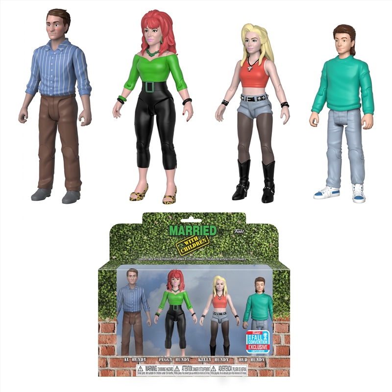 Married with Children - Bundys NYCC 2018 Exclusive Action Figure 4-pack [RS]/Product Detail/Figurines