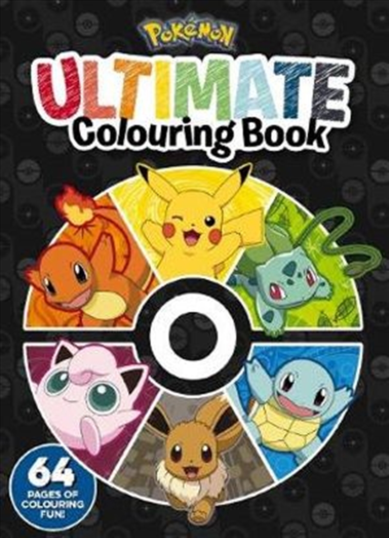 Buy Pokemon Ultimate Colouring Book in Books Sanity