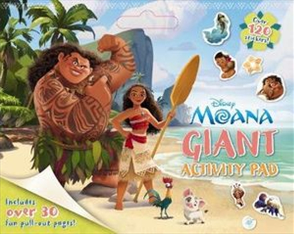 Disney: Moana Giant Activity Pad/Product Detail/Arts & Crafts Supplies