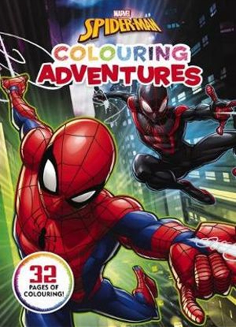 Marvel: Spider-Man Colouring Adventures/Product Detail/Kids Colouring