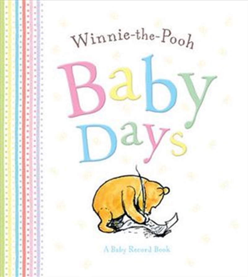 Winnie-The-Pooh Baby Days A Baby Record Book/Product Detail/Early Childhood Fiction Books