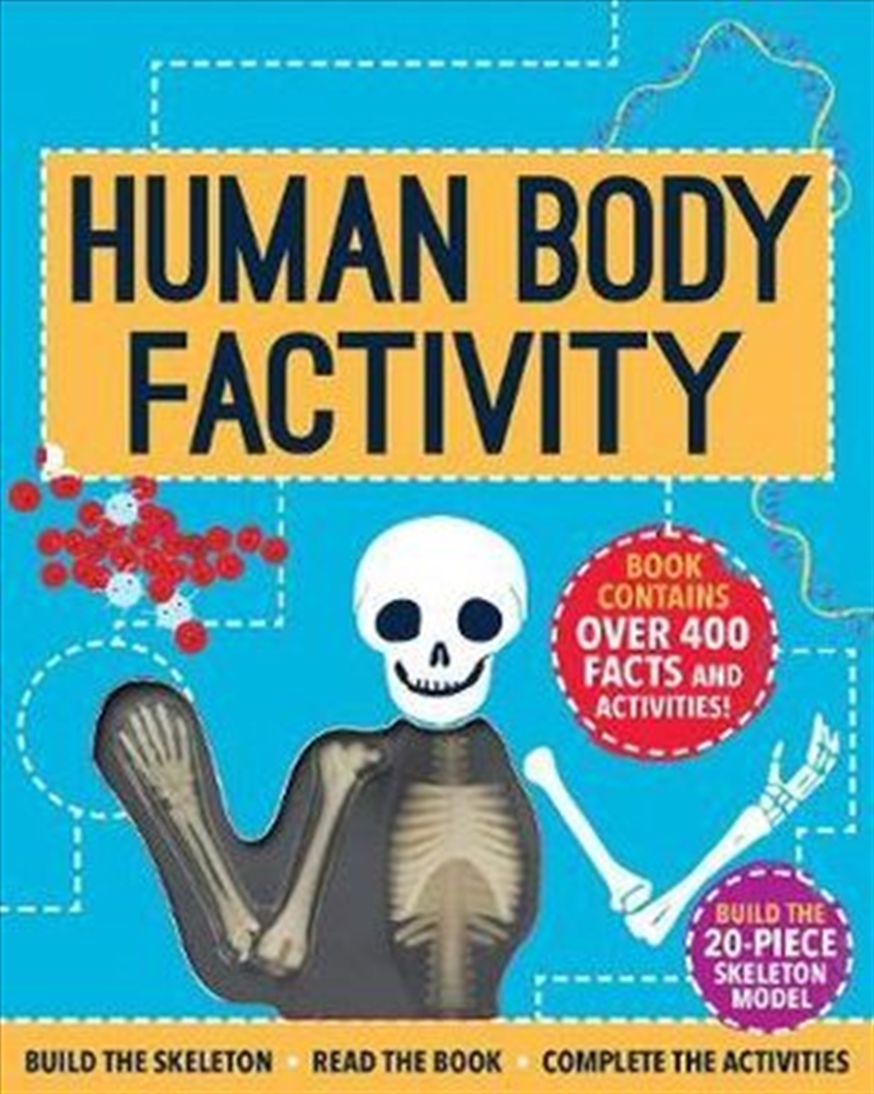 Human Body Factivity Build the Skeleton, Read the Book, Complete the Activities/Product Detail/Kids Activity Books