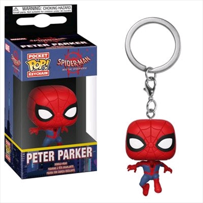 Spider-Man: Into the Spider-Verse - Peter Parker Spider-Man Pocket Pop! Keychain/Product Detail/Movies