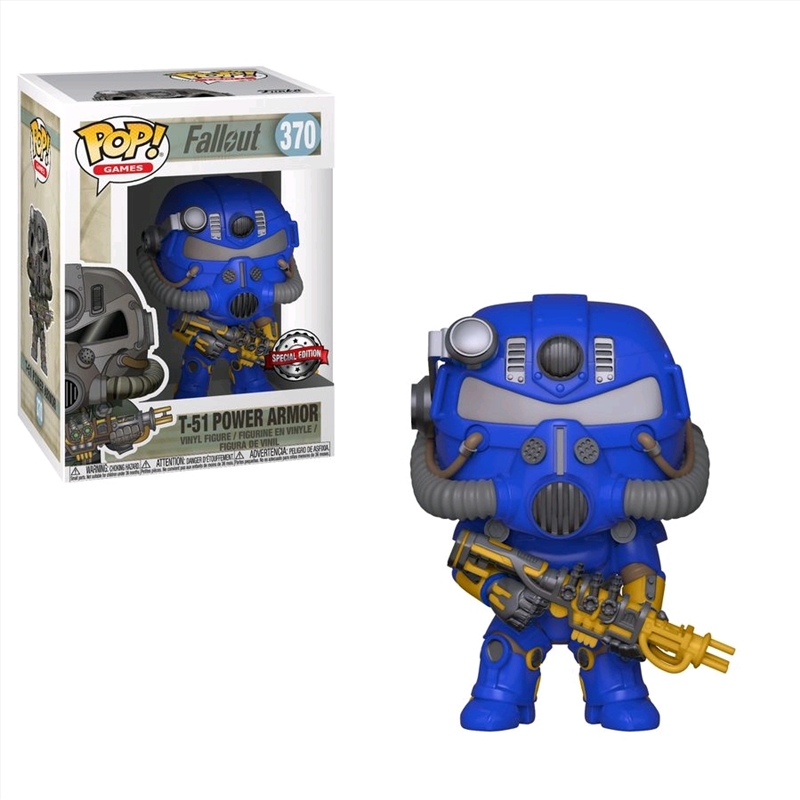 Fallout - Power Armor (Vault Tec) US Exclusive Pop! Vinyl [RS]/Product Detail/Standard Pop Vinyl