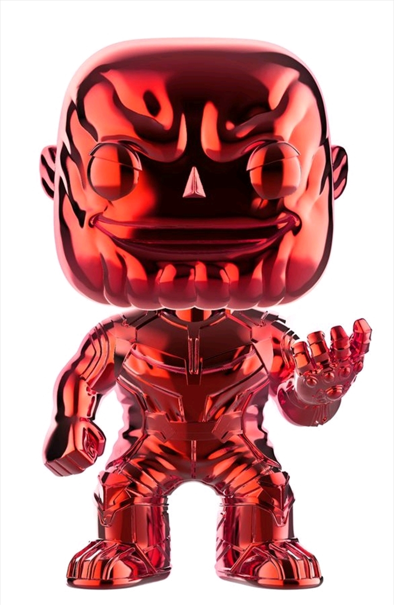 Avengers 3: Infinity War - Thanos Red Chrome US Exclusive Pop! Vinyl [RS]/Product Detail/Movies