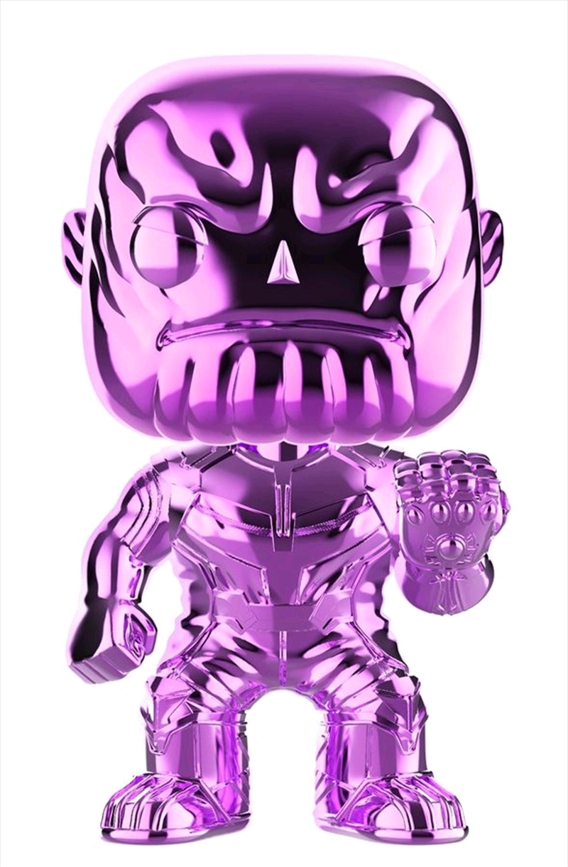 Avengers 3: Infinity War - Thanos Purple Chrome US Exclusive Pop! Vinyl [RS]/Product Detail/Movies