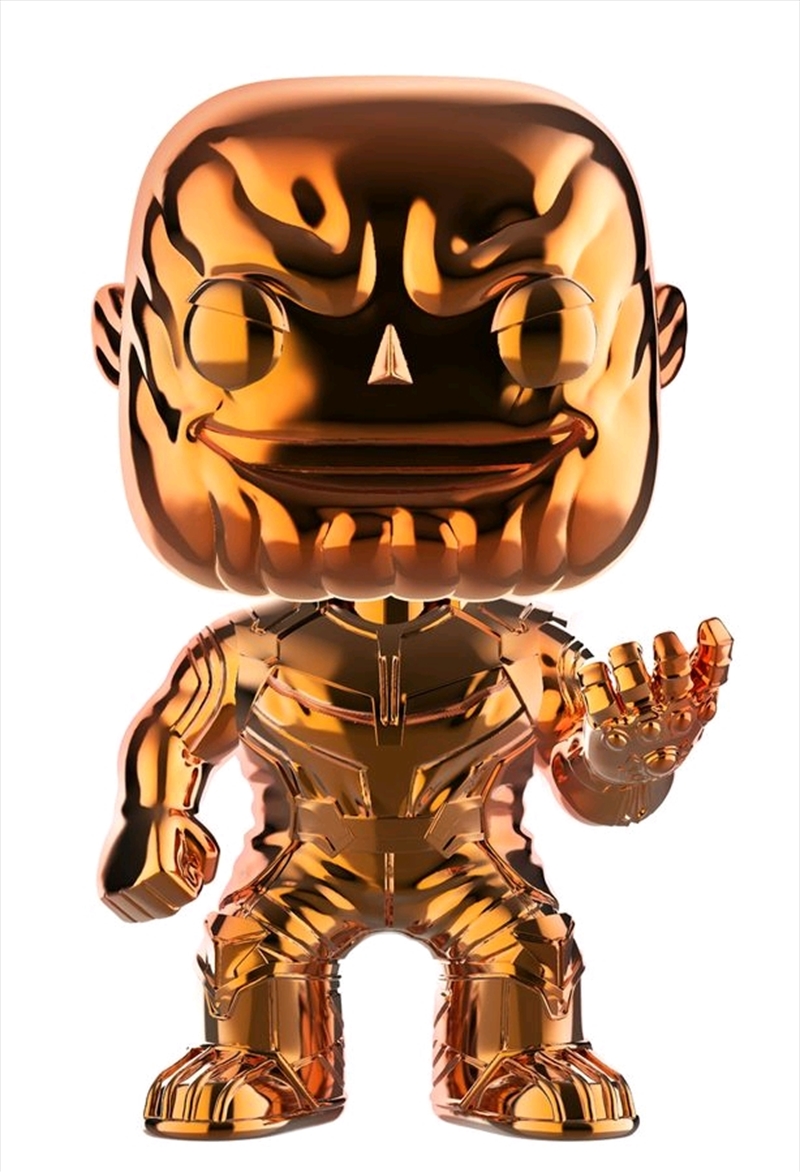 Avengers 3: Infinity War - Thanos Orange Chrome US Exclusive Pop! Vinyl [RS]/Product Detail/Movies