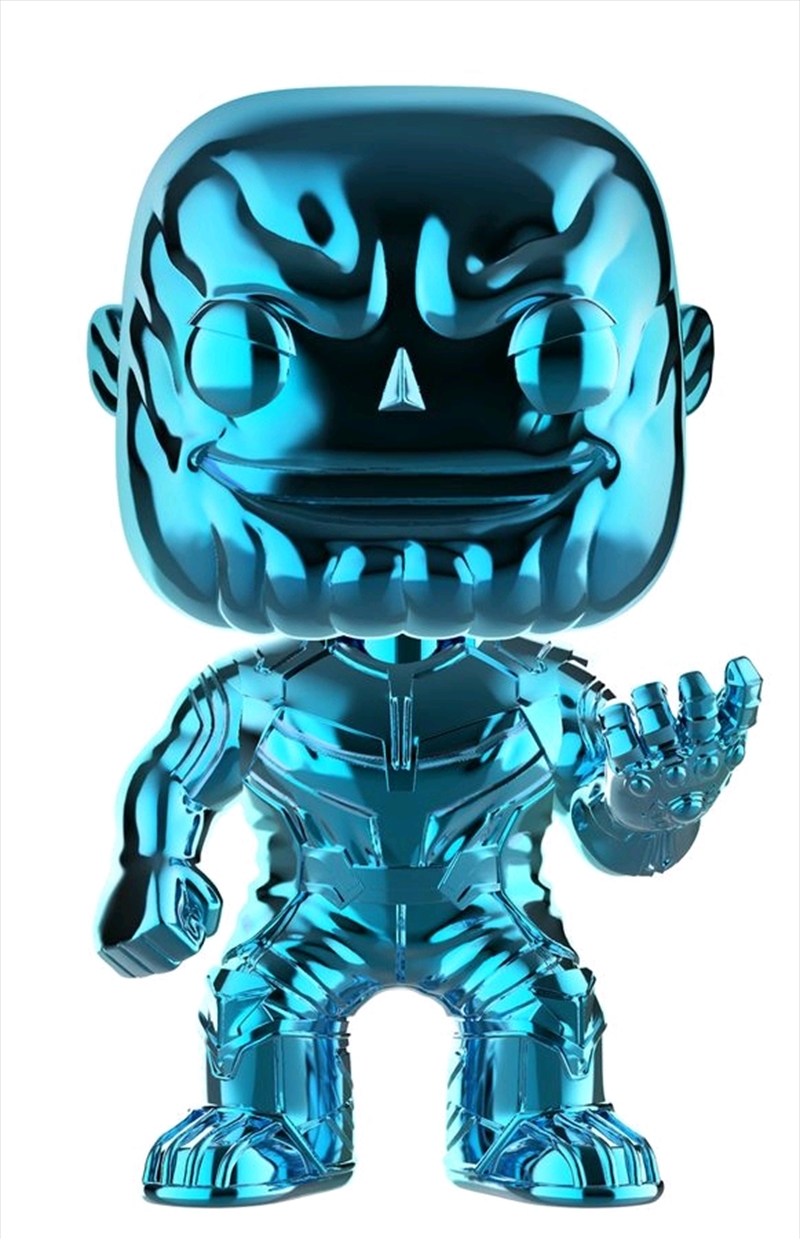 Avengers 3: Infinity War - Thanos Blue Chrome US Exclusive Pop! Vinyl [RS]/Product Detail/Movies