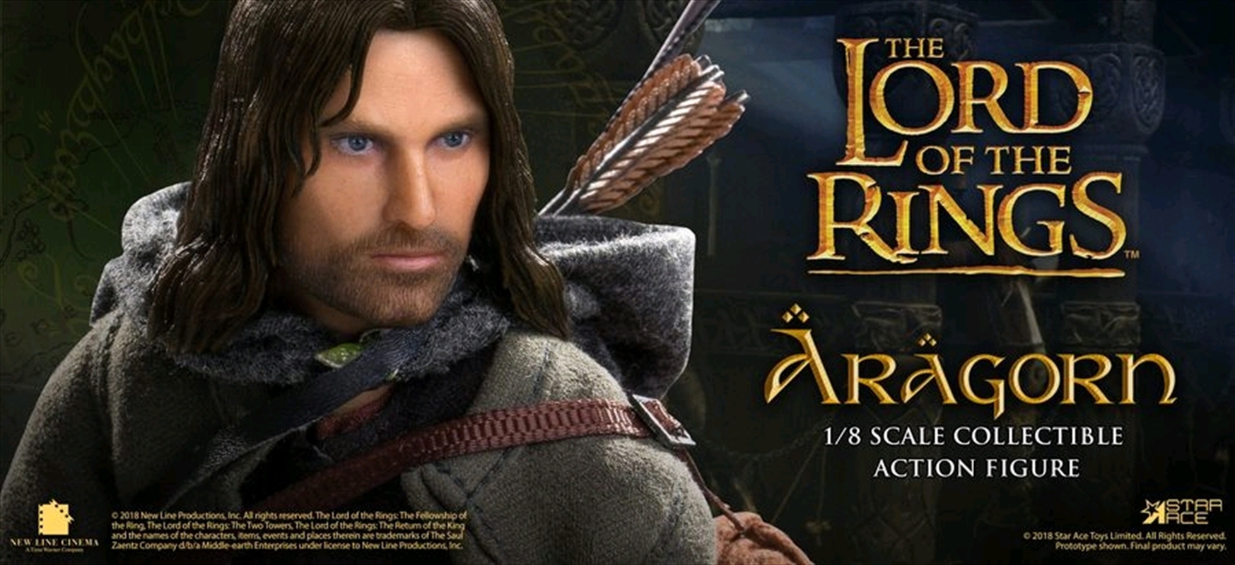 The Lord of the Rings - Aragorn Deluxe 12" 1:6 Scale Action Figure/Product Detail/Figurines