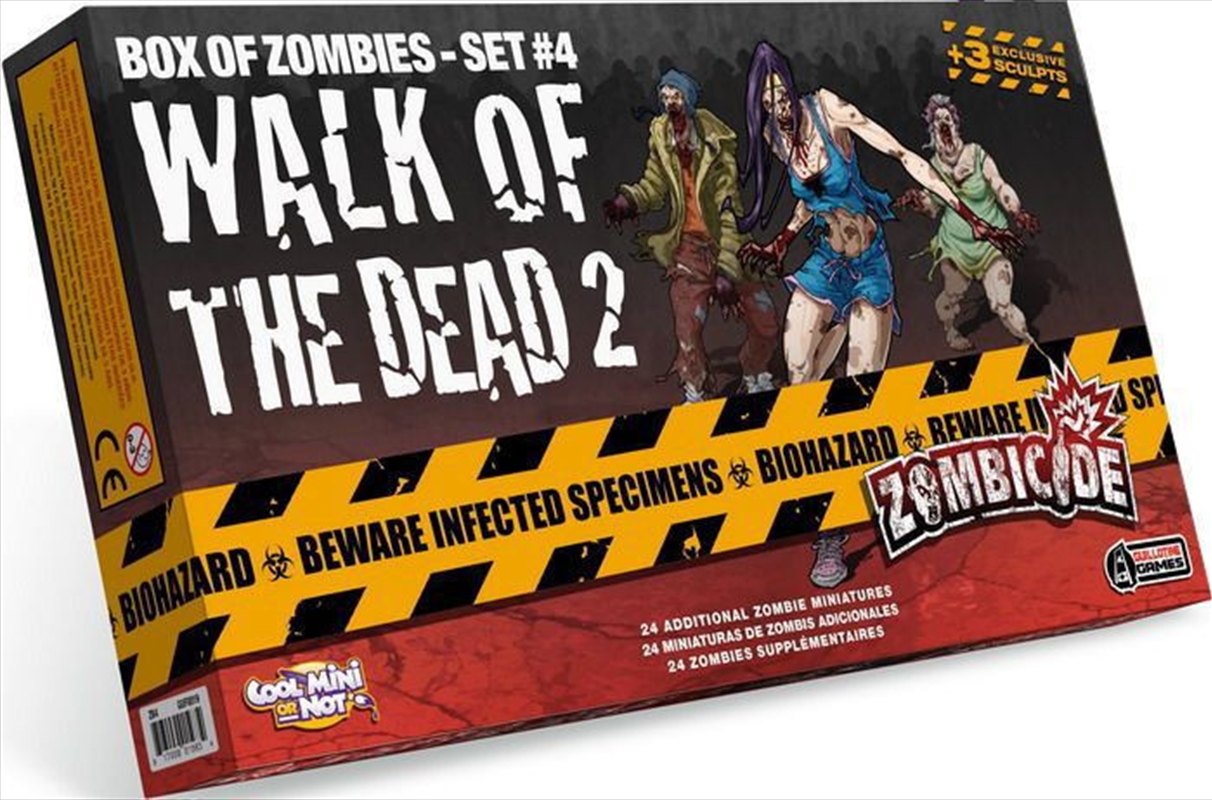 Zombicide: Walk of the Dead 2 - Box of Zombies set 4/Product Detail/Board Games