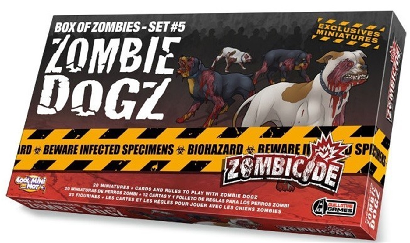 Zombicide Zombie Dogz - Box of Zombies Set 5/Product Detail/Board Games