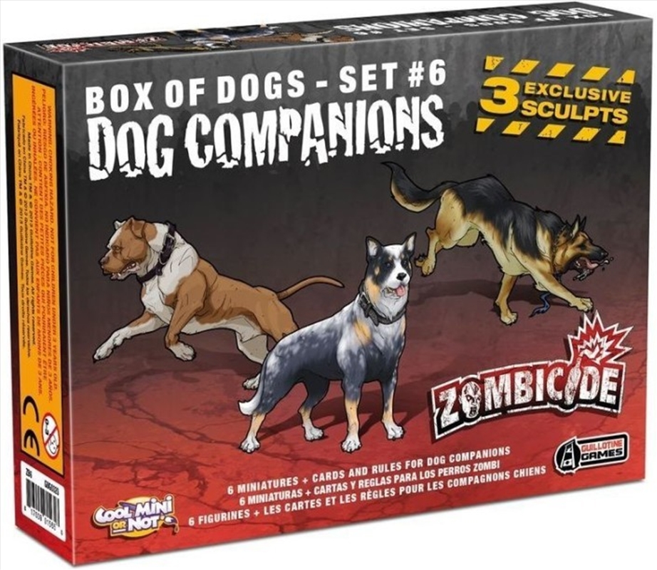 Zombicide Companion Dogs Box Set 6/Product Detail/Board Games