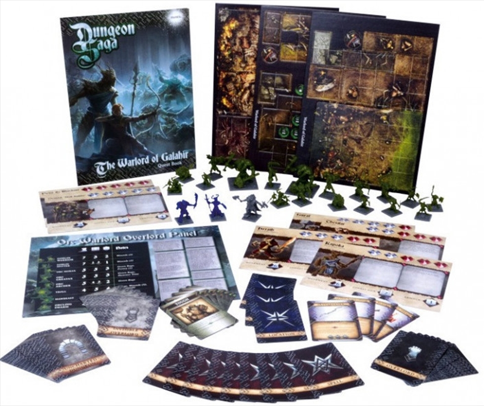 Dungeon Saga the Warlord of Galahir/Product Detail/Board Games