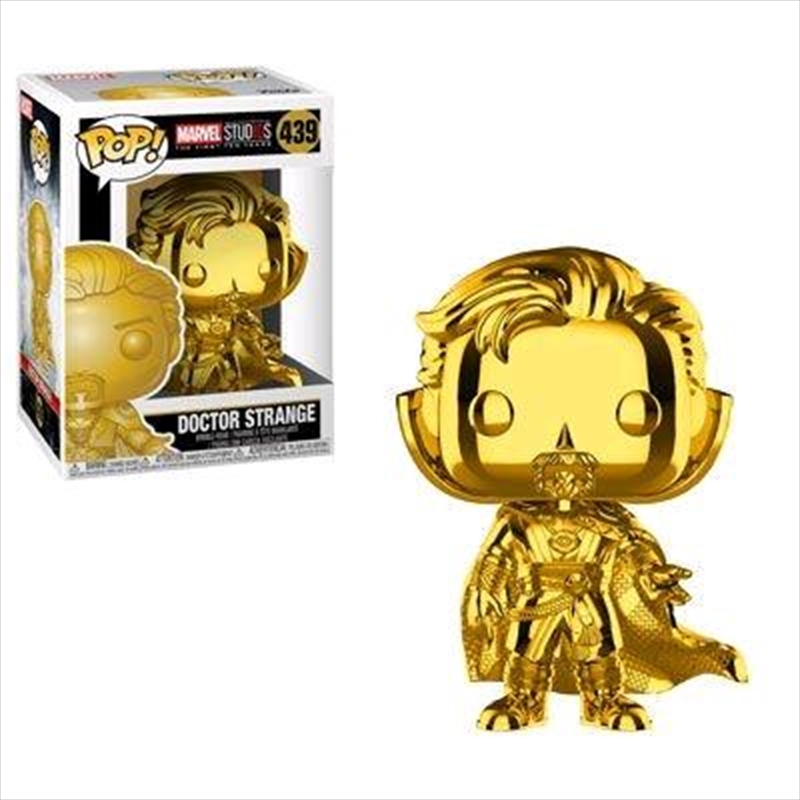 Marvel Studios 10th Anniversary - Doctor Strange Gold Chrome Pop! Vinyl/Product Detail/Movies