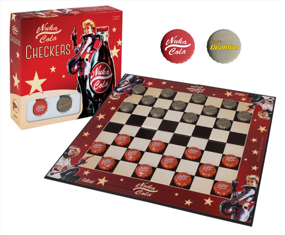 Fallout Nuka Cola Checkers/Product Detail/Board Games