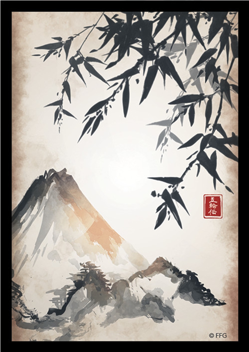 legend of the five rings card sleeves Dragon Shield - Black main image 0
