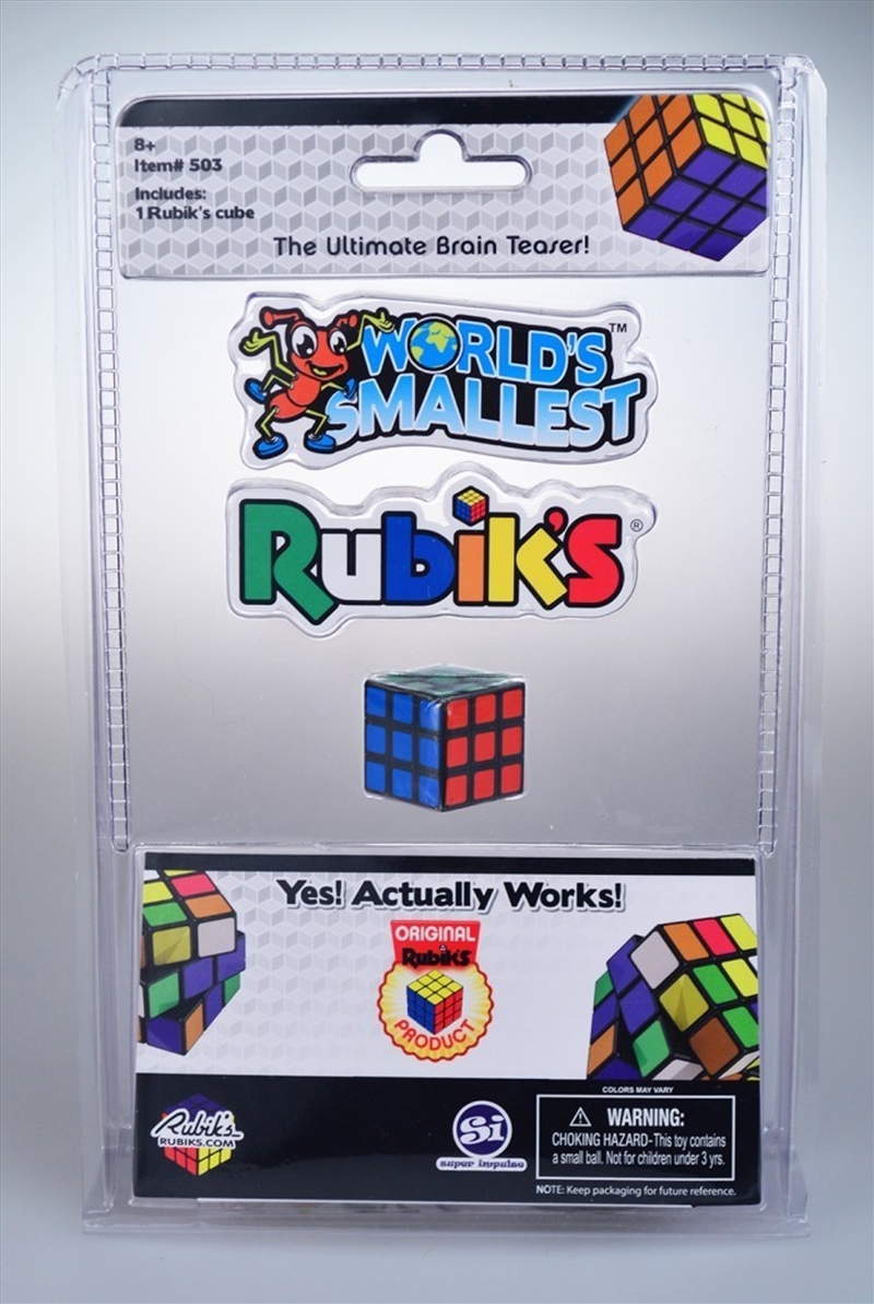 World's Smallest - Rubik's Cube/Product Detail/Board Games