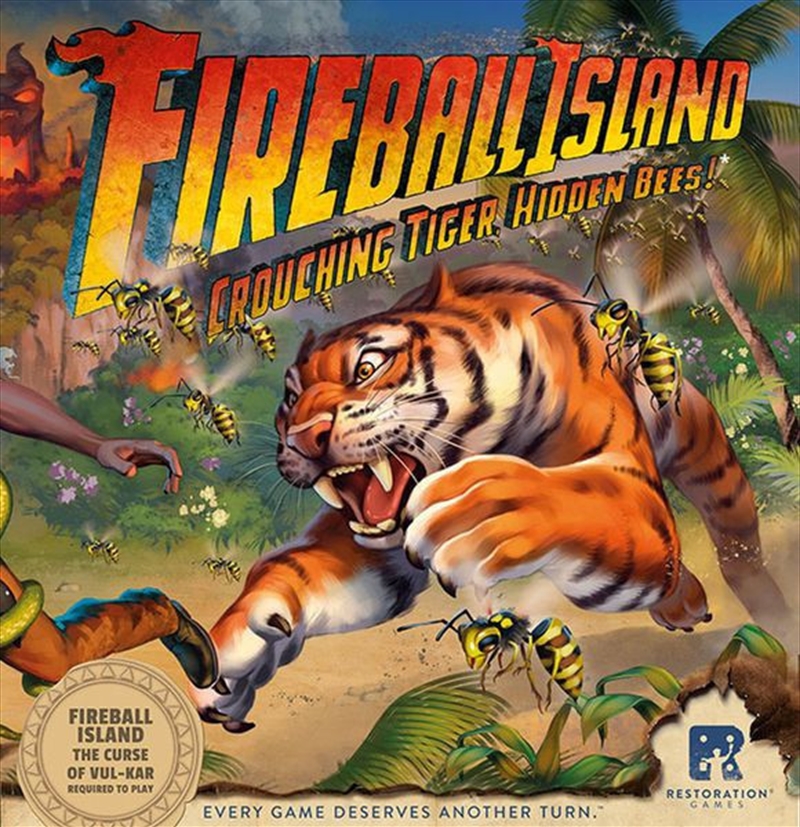 Fireball Island the Curse of Vul-Kar Crouching Tiger, Hidden Bees! Expansion/Product Detail/Board Games