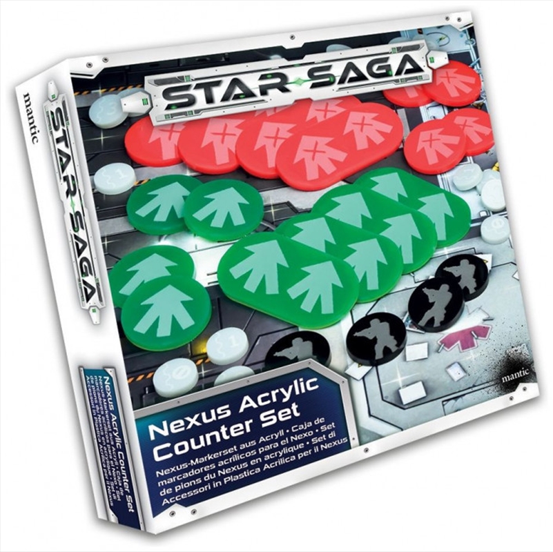 Star Saga - Nexus Acrylic Counter Set/Product Detail/Board Games
