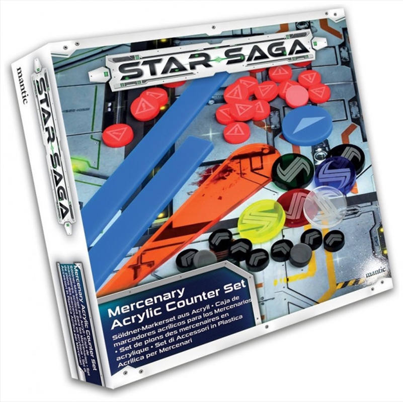 Star Saga - Player Acrylic Counter Set/Product Detail/Board Games