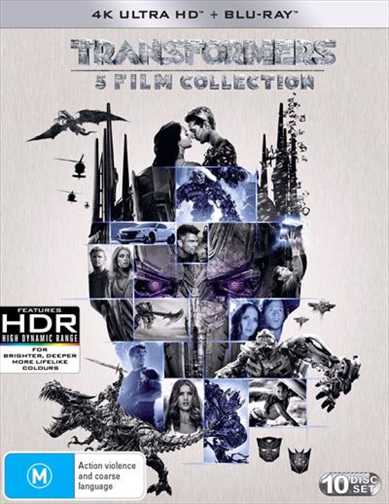 Transformers  Blu-ray + UHD - 5 Pack - Franchise Pack/Product Detail/Action