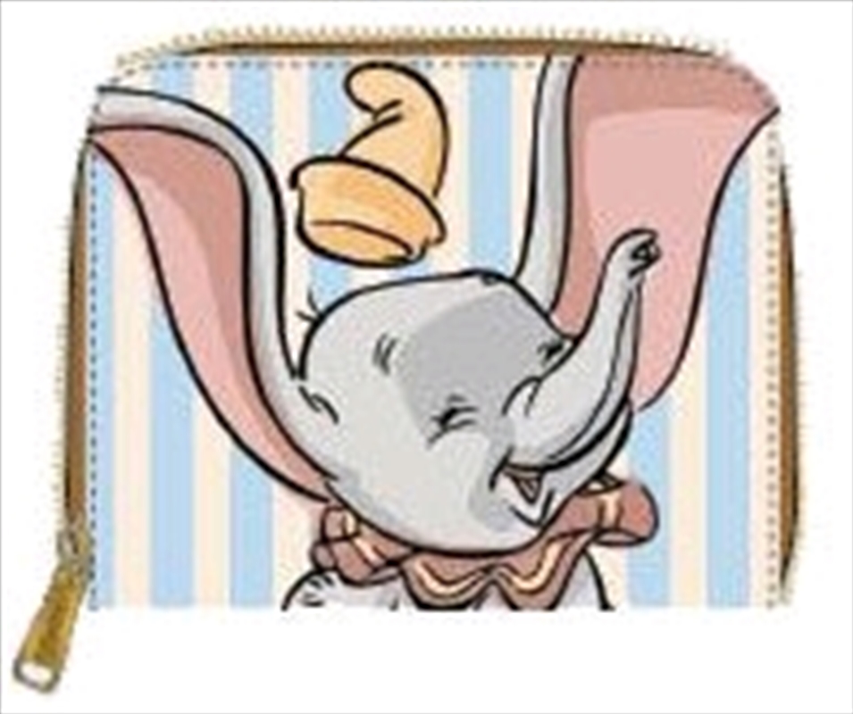 Loungefly - Dumbo - Dumbo with Stripes Zip-Around Wallet/Product Detail/Wallets