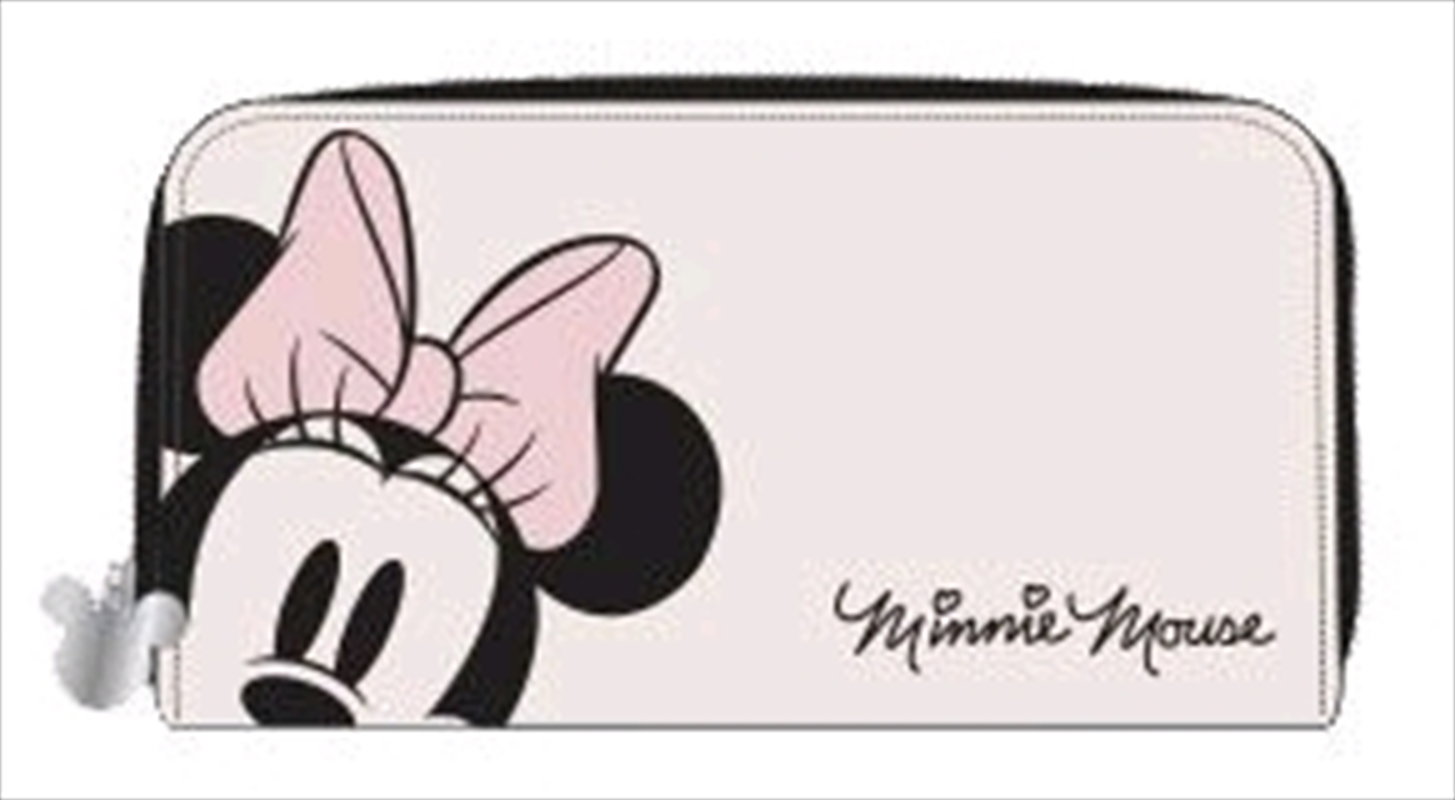 Loungefly - Mickey Mouse - Minnie Head Zip-Around Wallet/Product Detail/Wallets