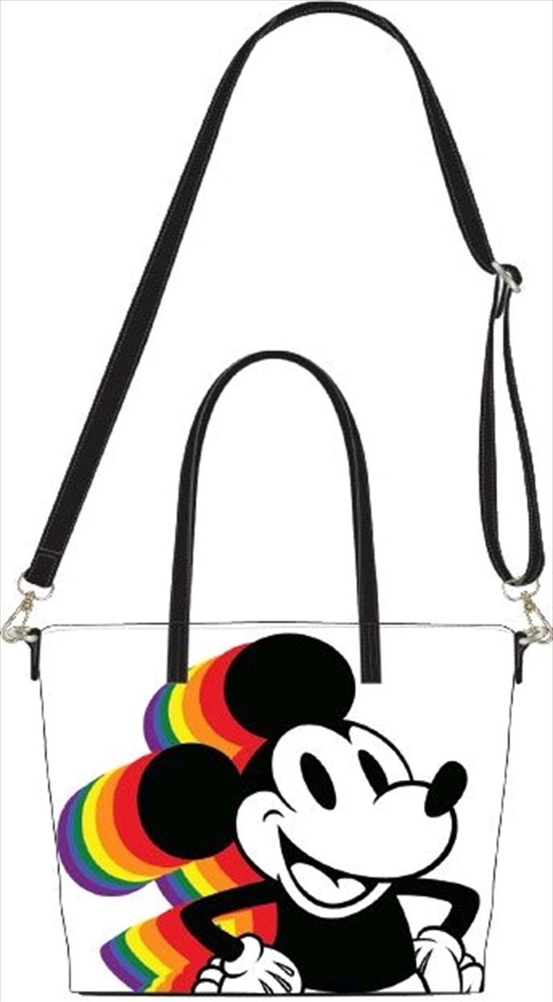 Loungefly - Mickey Mouse - Mickey Rainbow Tote/Product Detail/Bags
