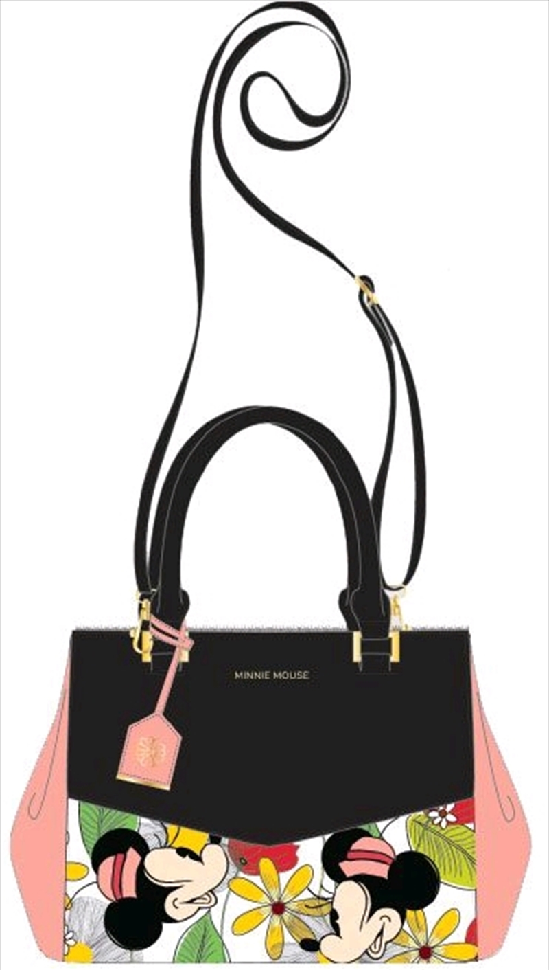 Loungefly - Mickey Mouse - Minnie Flower Print Tote Bag/Product Detail/Bags