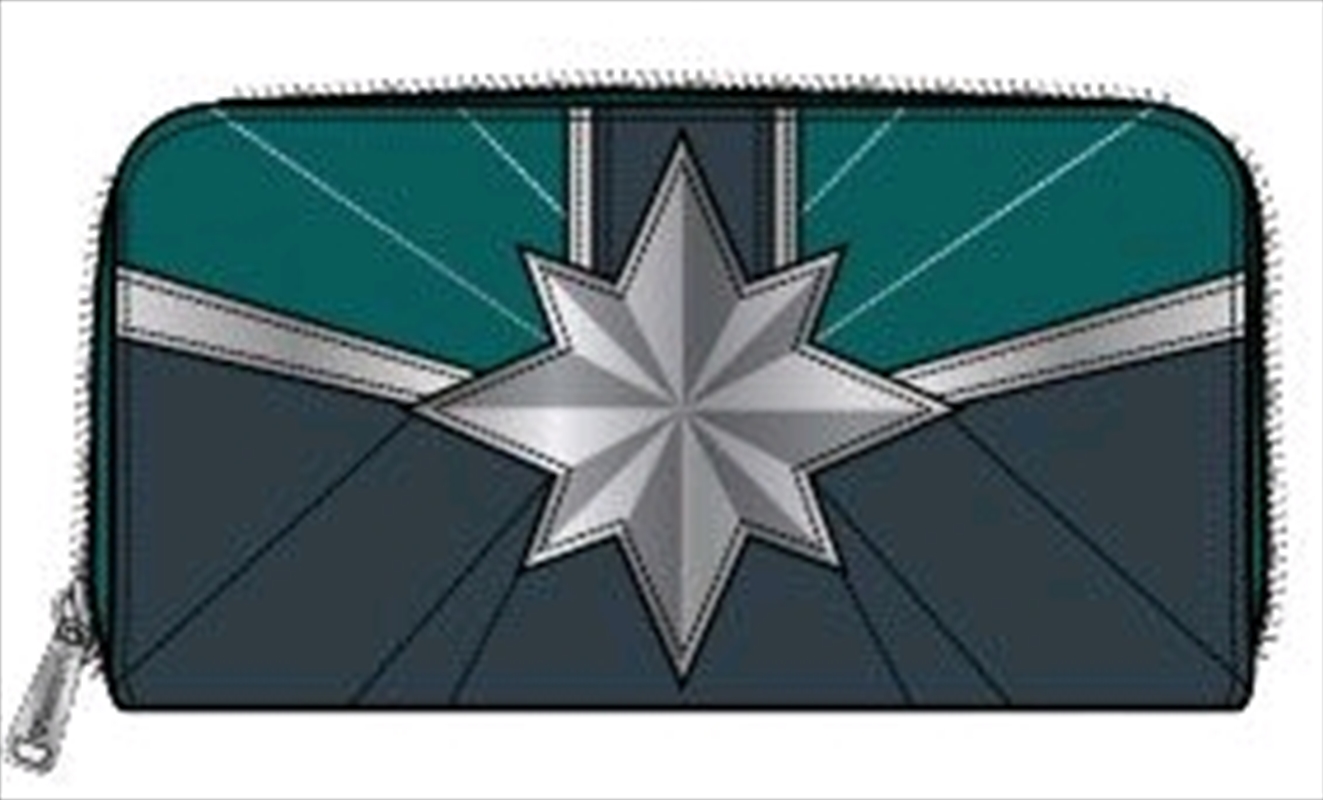 Loungefly - Captain Marvel - Star Emblem Zip-Around Wallet/Product Detail/Wallets