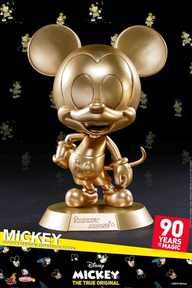 Mickey Mouse - 90th Mickey (Golden) Cosbaby/Product Detail/Figurines