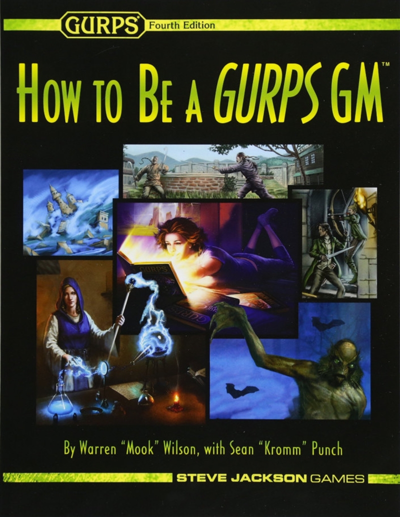 How To Be A Gurps Gm/Product Detail/RPG Games