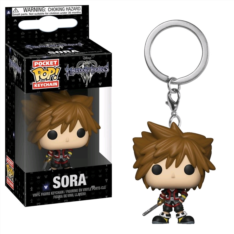 Kingdom Hearts III - Sora Pocket Pop! Keychain/Product Detail/Pop Vinyl Keychains