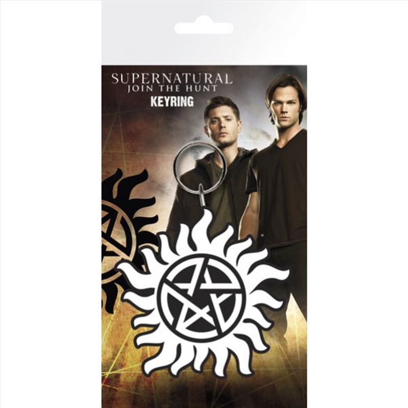 Supernatural Anti Possession Symbol Keyring/Product Detail/Keyrings