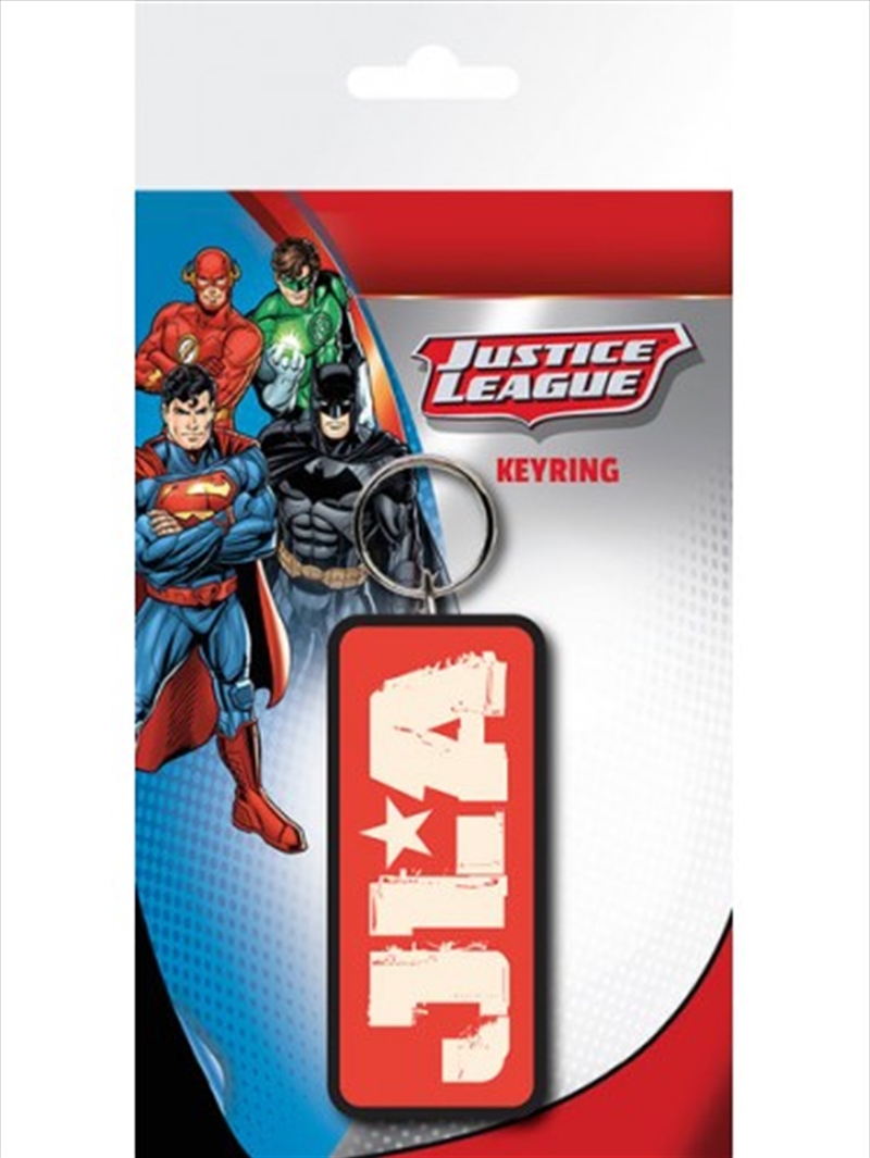 DC Comics JLA Logo Keyring/Product Detail/Keyrings