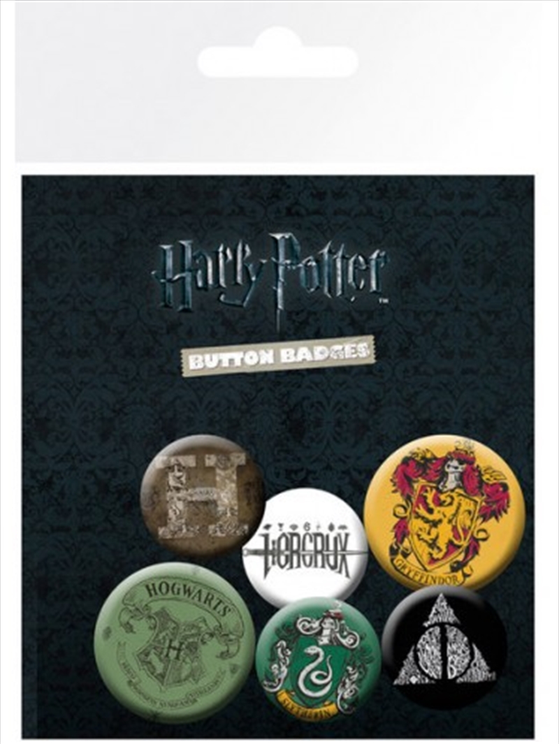 Harry Potter Mix Badge Pack/Product Detail/Buttons & Pins