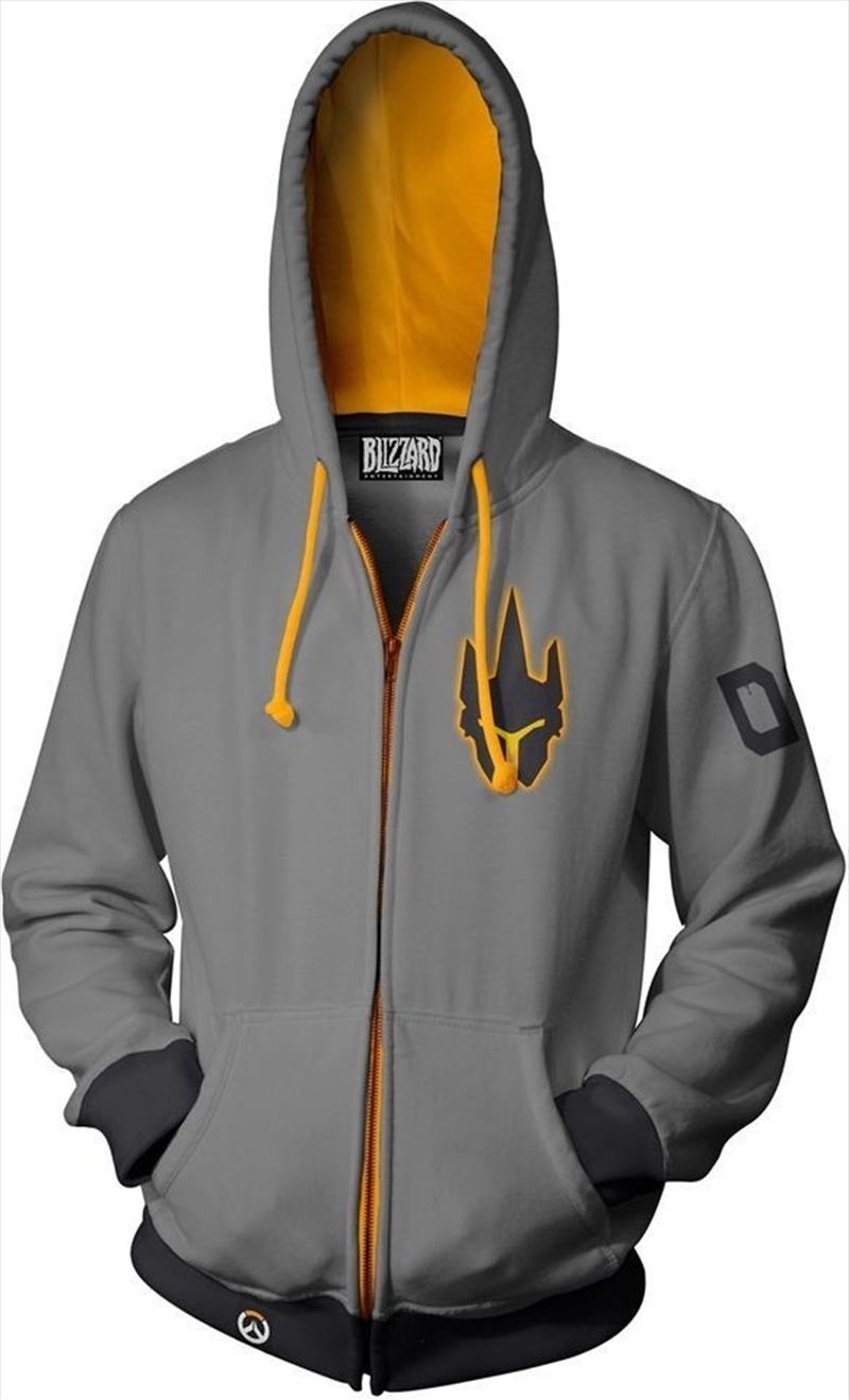 Overwatch Ultimate Reinhardt Zip-Up Hoodie XS/Product Detail/Outerwear