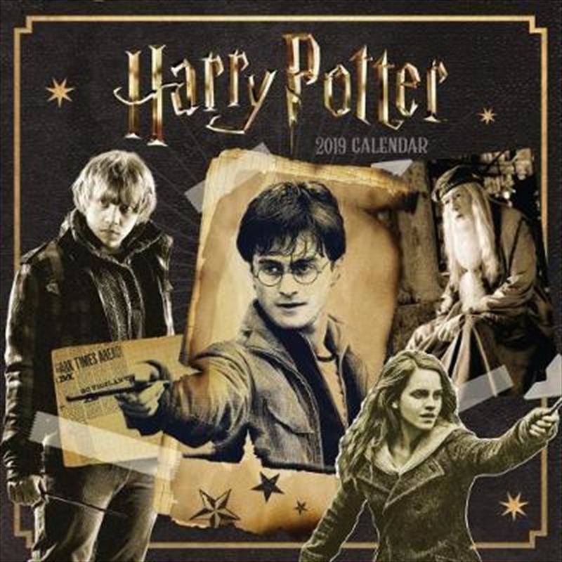 Harry Potter Official 2019 Calendar - Square Wall Calendar Format/Product Detail/Calendars & Diaries