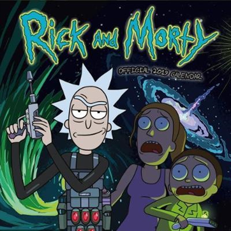 Rick and Morty Official 2019 Calendar - Square Wall Calendar Format/Product Detail/Calendars & Diaries