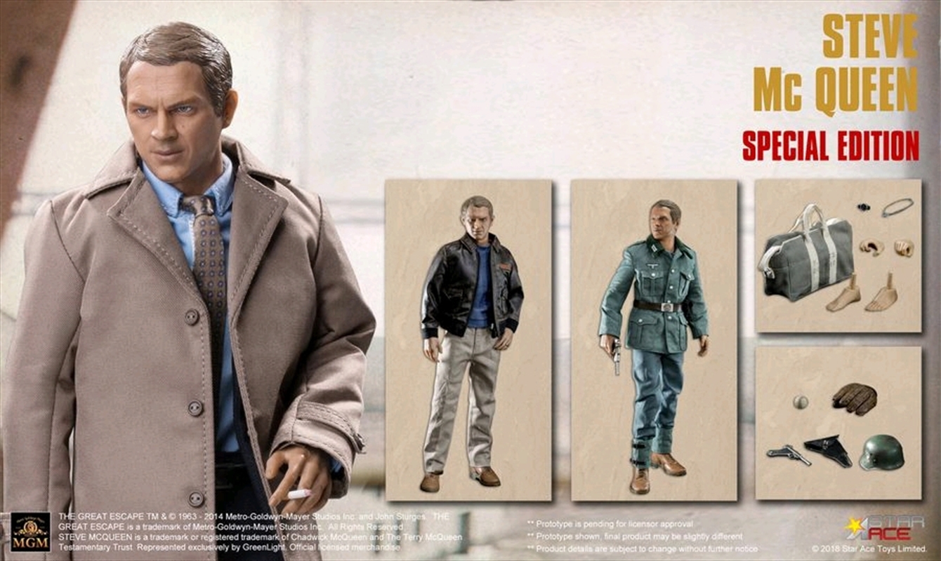 Steve McQueen - Special Edition 12" 1:6 Scale Action Figure/Product Detail/Figurines