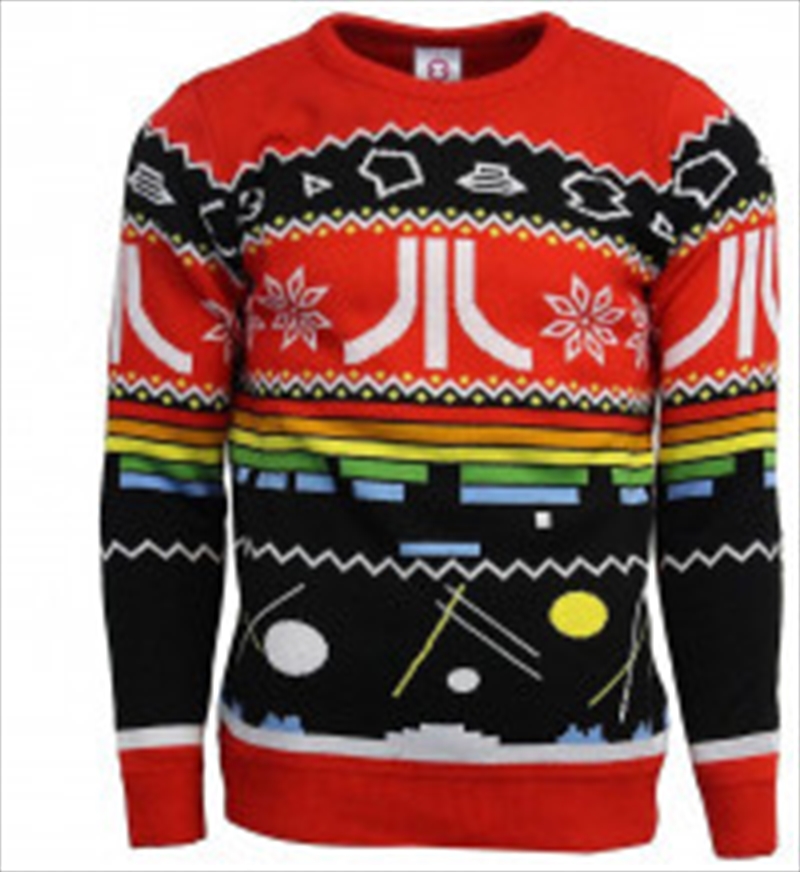 Official Atari Christmas Jumper Ugly Sweater S/Product Detail/Outerwear