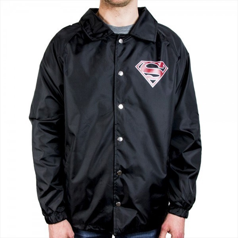 Superman Logo Coach Jacket S/Product Detail/Outerwear