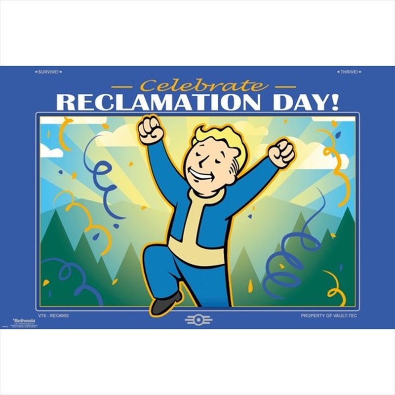 Fallout 76 Reclamation Day/Product Detail/Posters & Prints