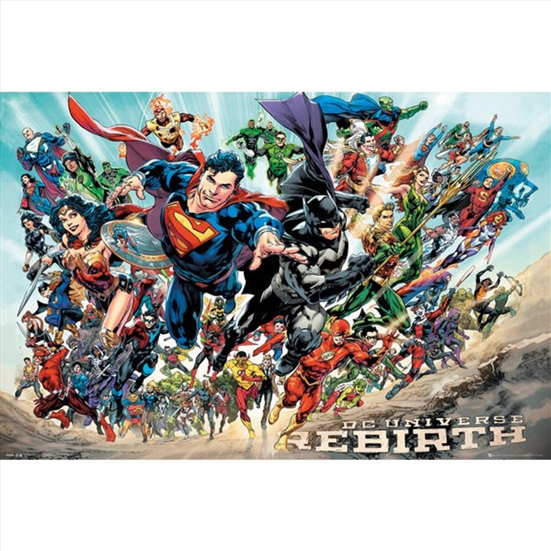DC Comics Universe Rebirth/Product Detail/Posters & Prints