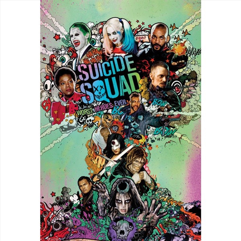 DC Comics Suicide Squad One Sheet/Product Detail/Posters & Prints